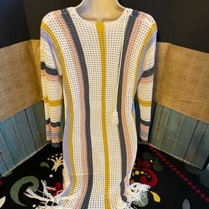 Short Dress Casual for Summer can be worn over a swimsuit, tank & shorts etc 33”